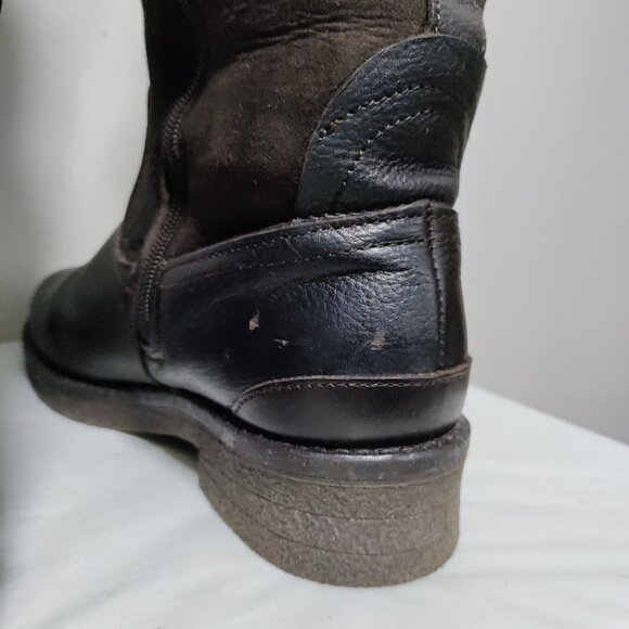 PAJAR Canada Karen Amarillo Waterproof Leather Shearling Fur Winter Boots 7-7.5 - Picture 7 of 11